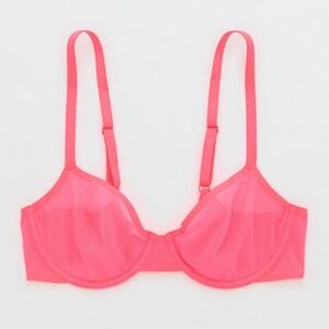 Smoothez by Aerie Balconette mesh unlined bra